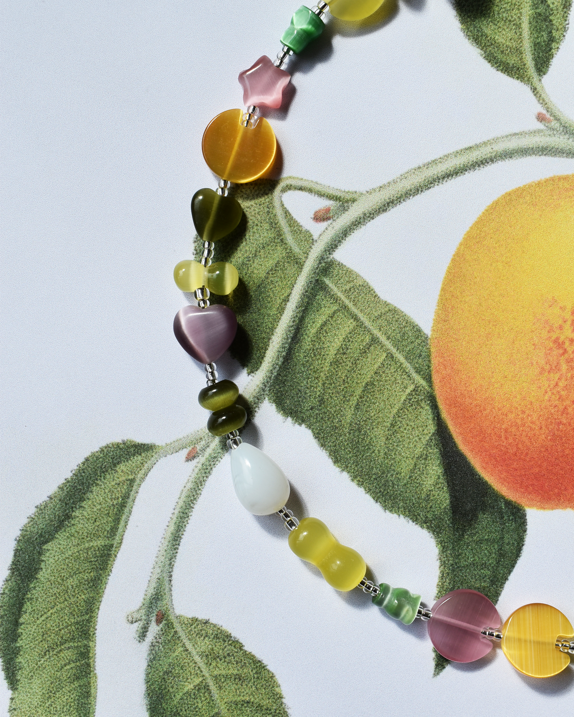 'Tutti Frutti' Pastel Bead Necklace