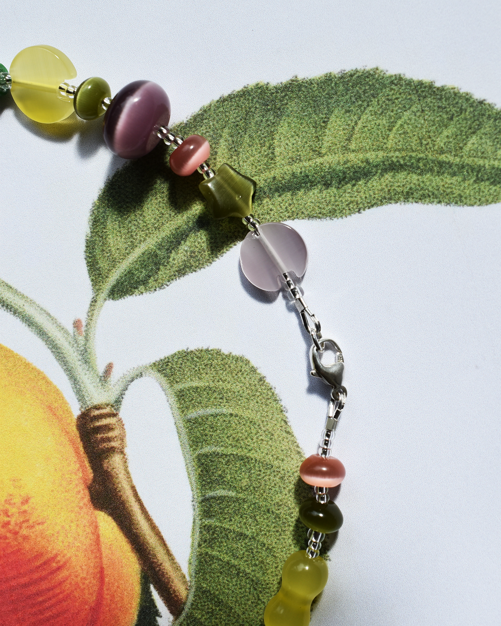 'Tutti Frutti' Pastel Bead Necklace