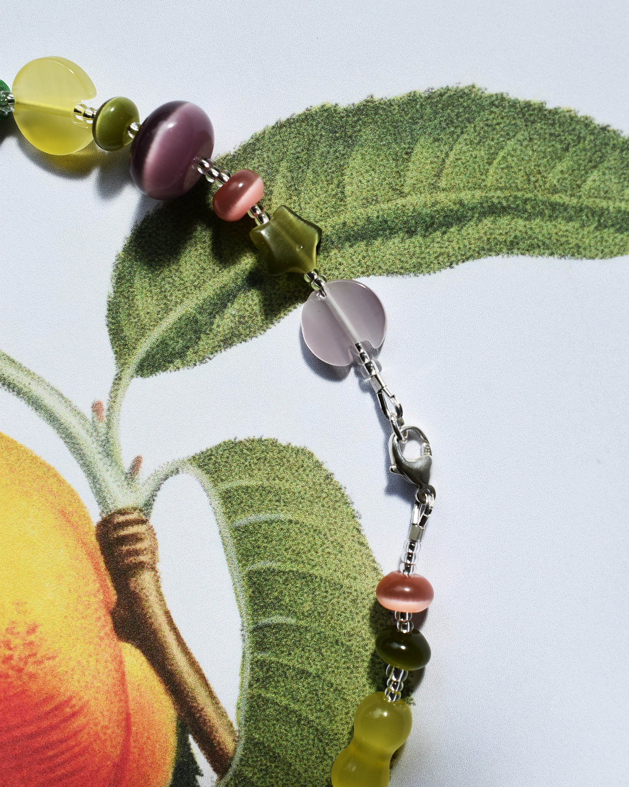 'Tutti Frutti' Pastel Bead Necklace