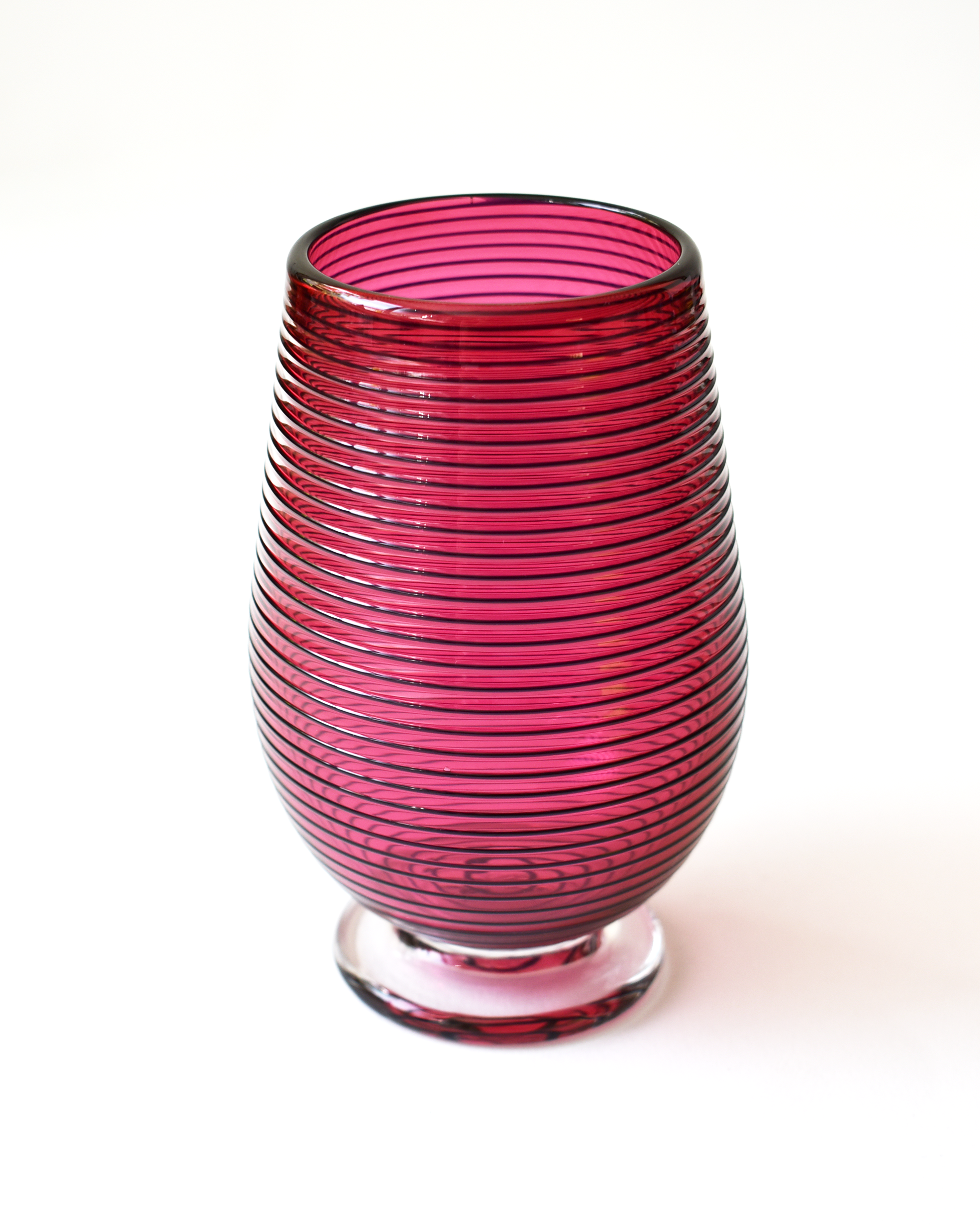 Cranberry Pink Spiral Tumbler
