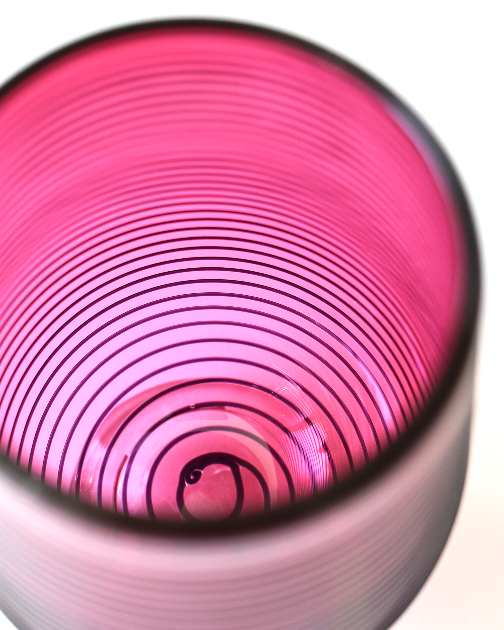 Cranberry Pink Spiral Tumbler