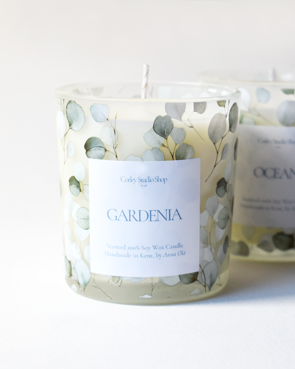 'Gardenia' Coastal Leaf Candle