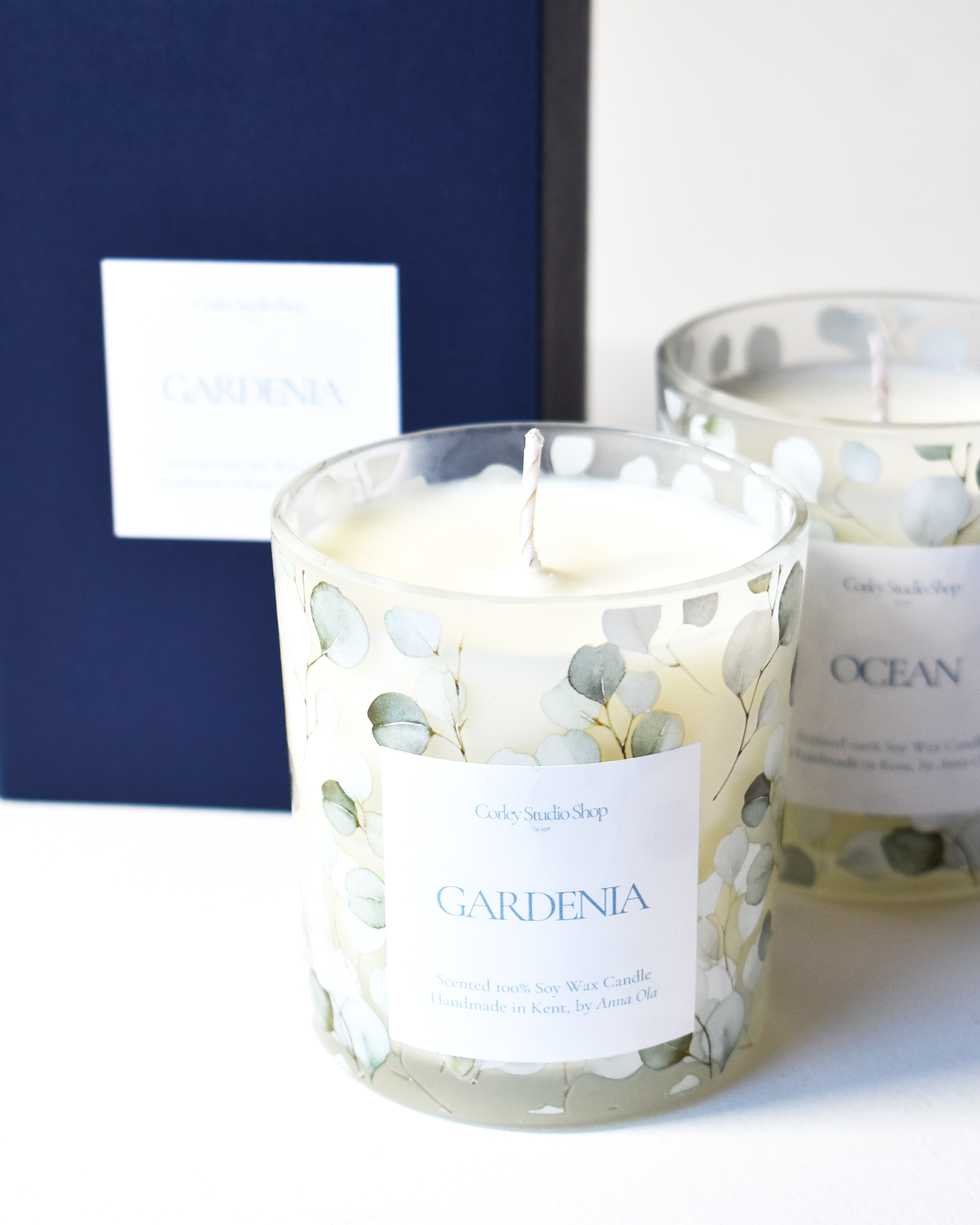 'Gardenia' Coastal Leaf Candle