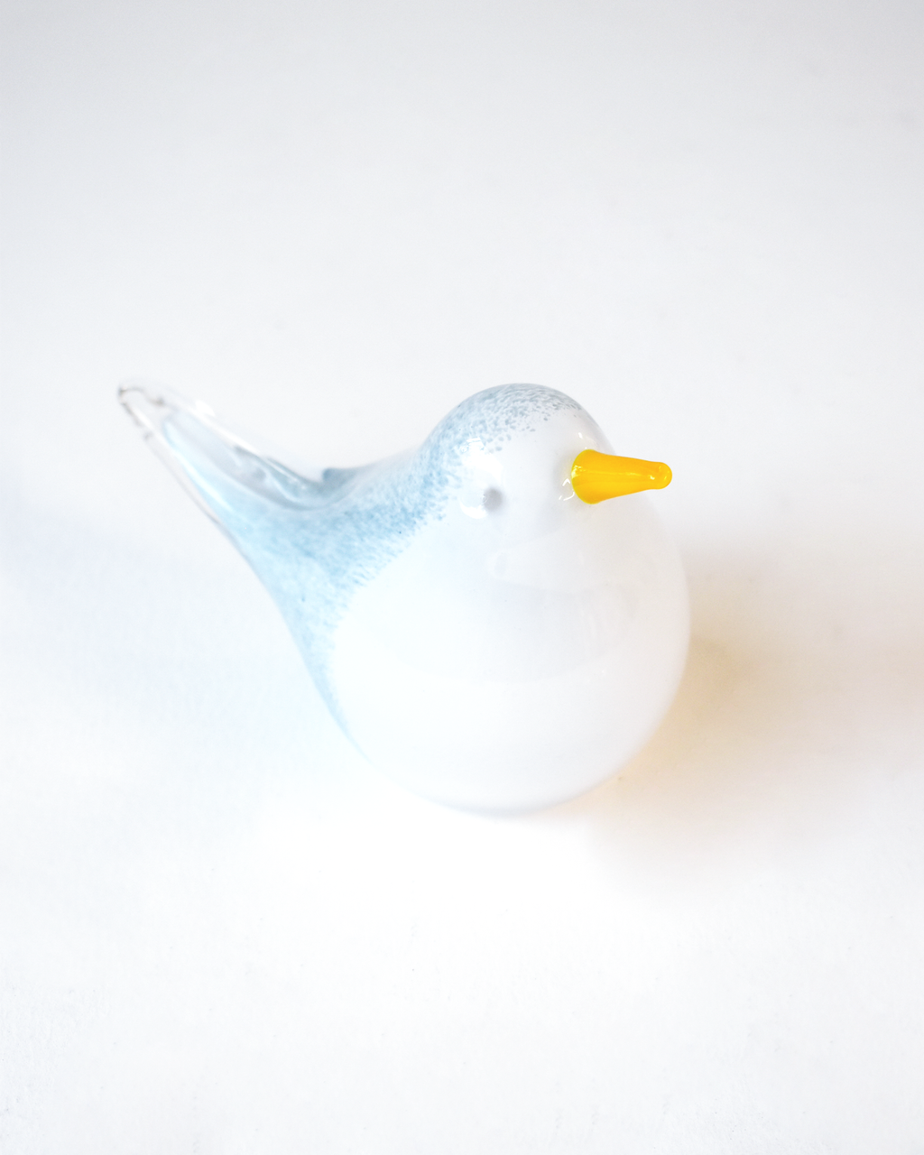 Seagull Blown Glass Bird