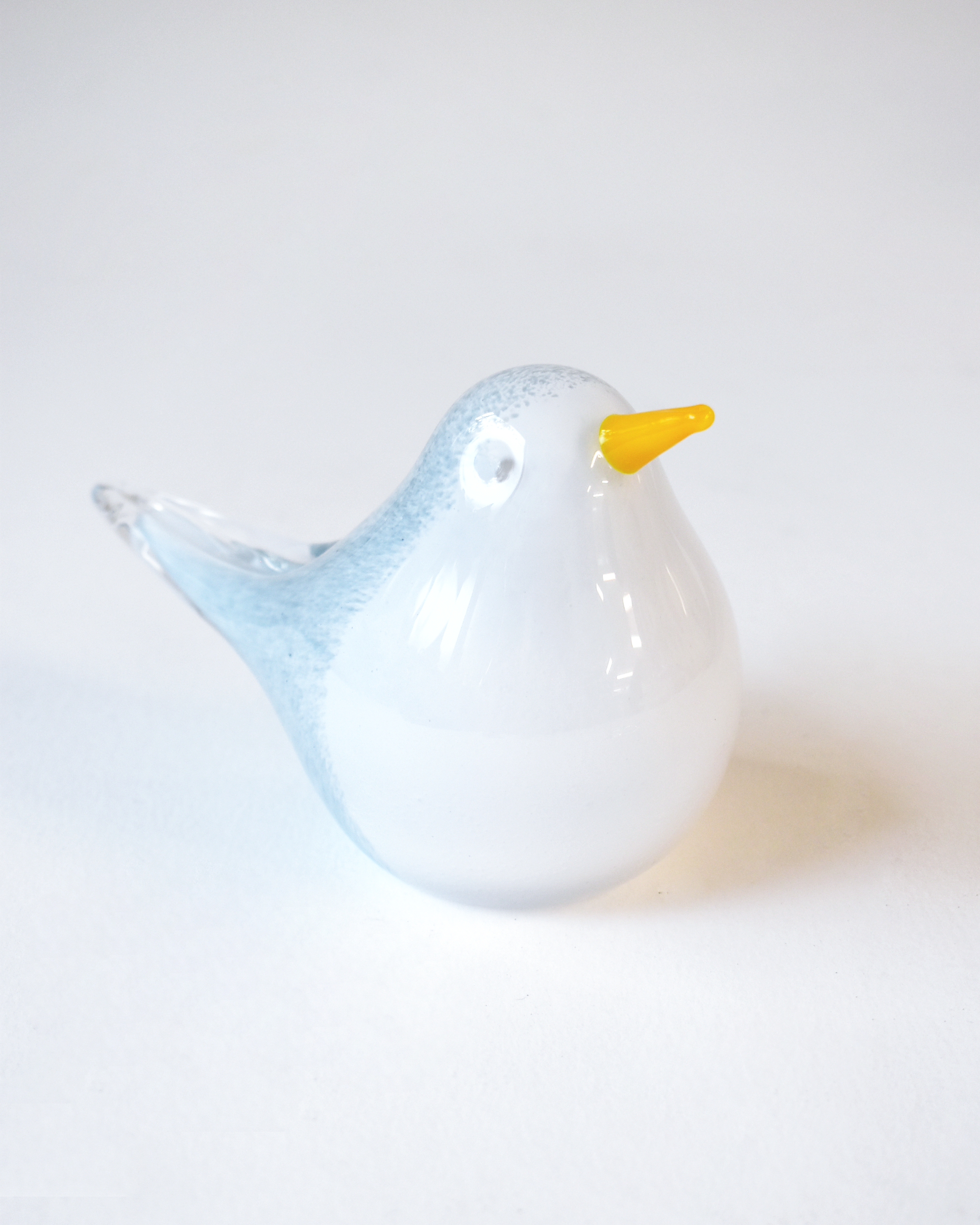 Seagull Blown Glass Bird