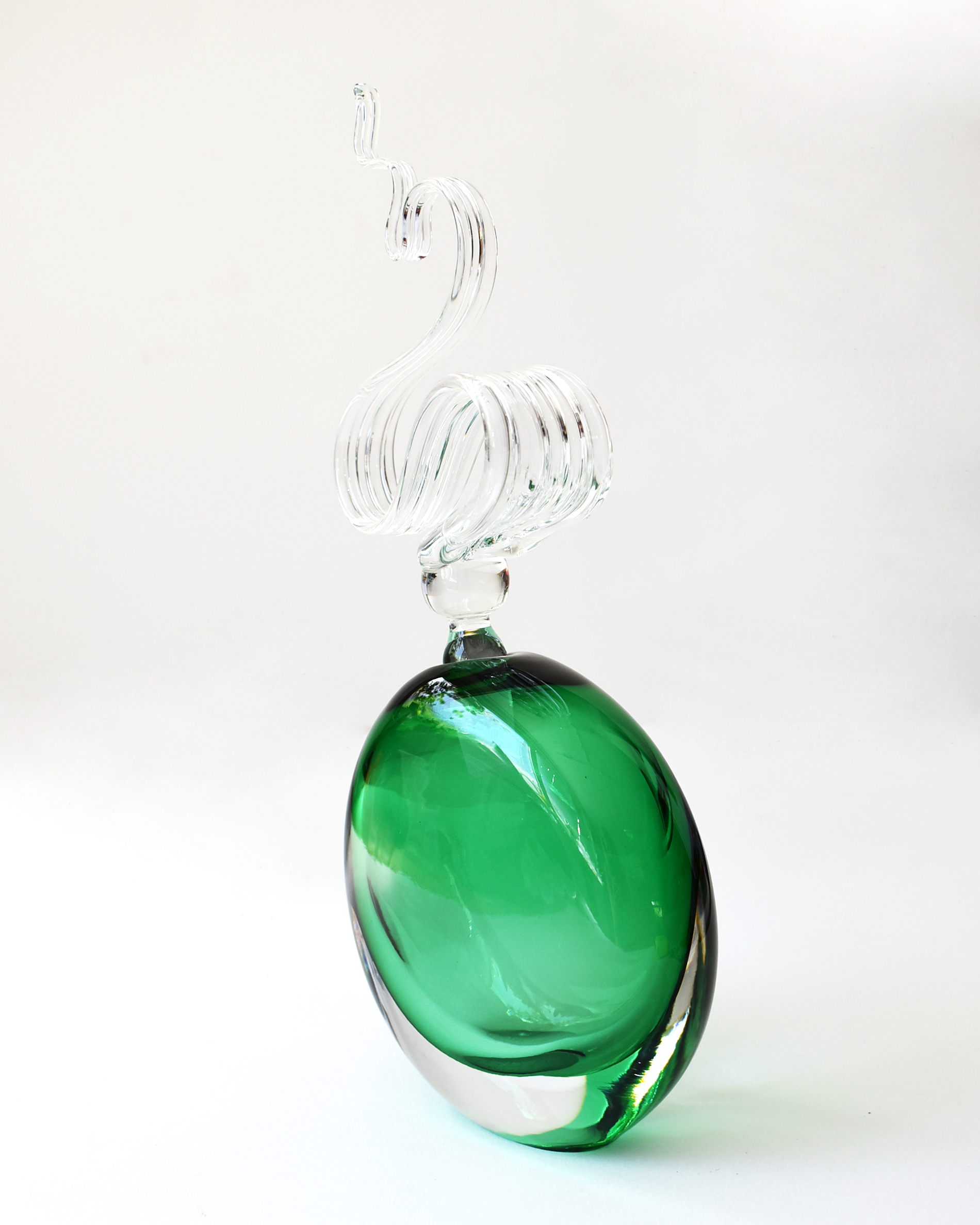 Green Wave Scent Bottle