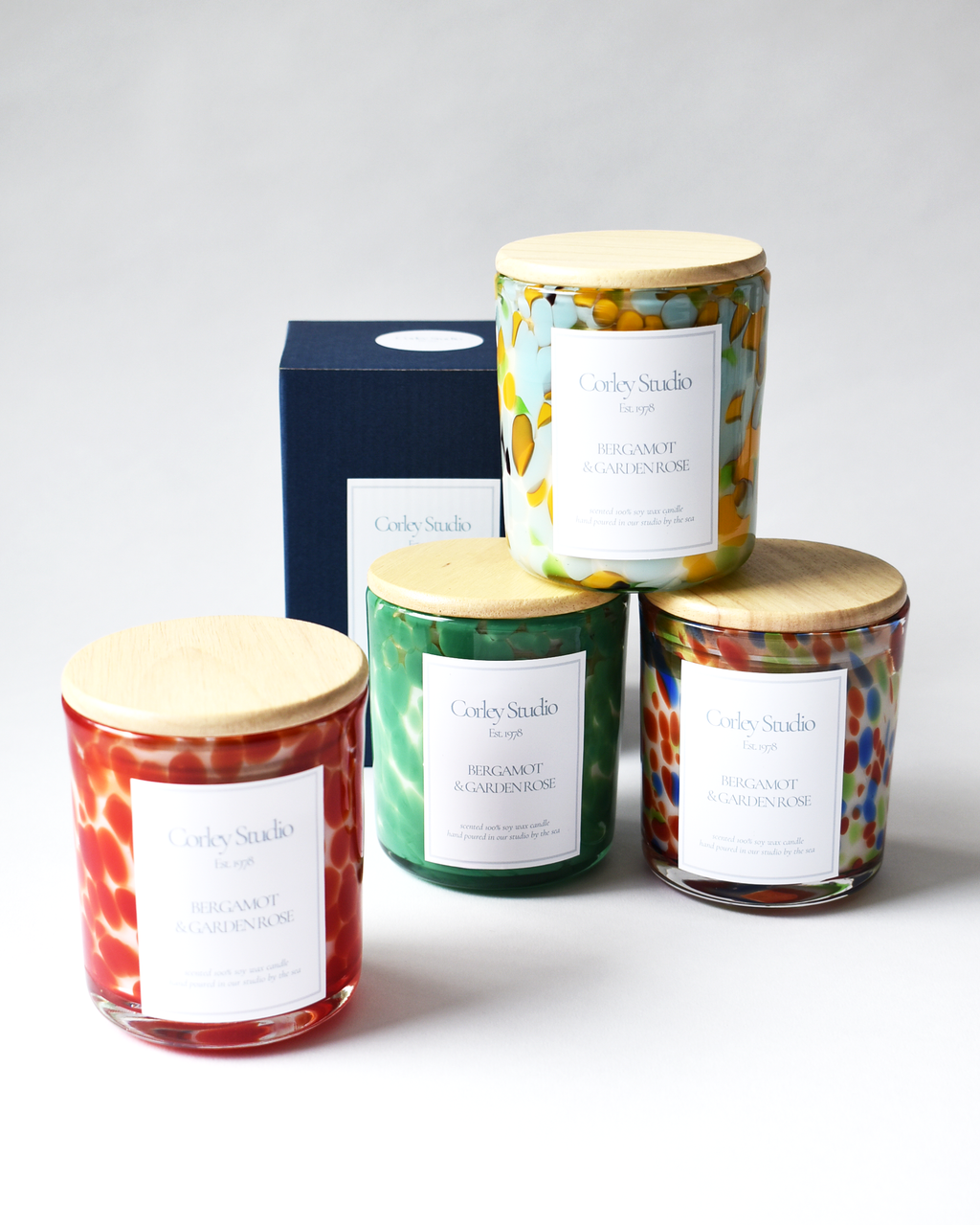 Bergamot & Garden Rose Candle (Small)