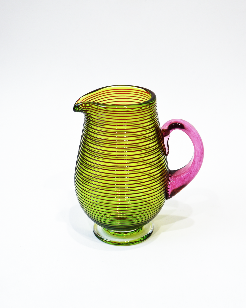 Lime & Cranberry Spiral Jug (M)