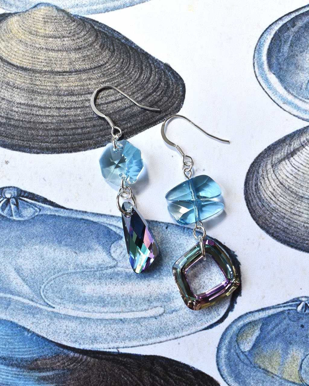 'Aurora' Crystal Drop Earrings