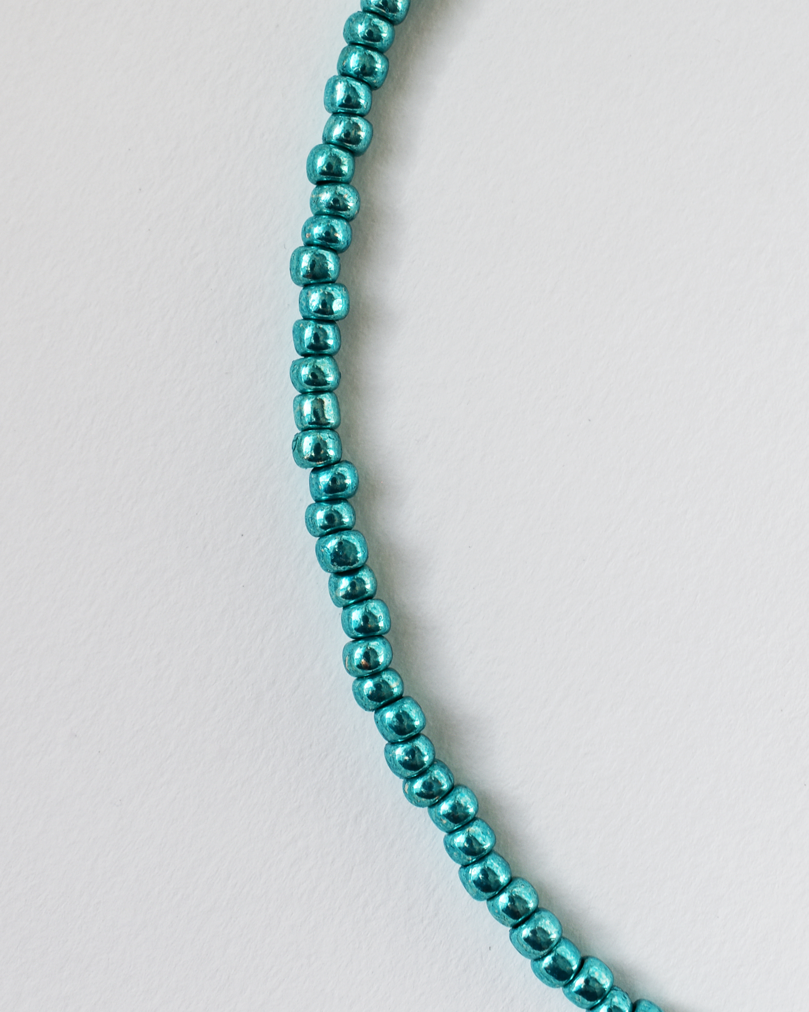 Turquoise 'Half & Half' Freshwater Pearl Necklace