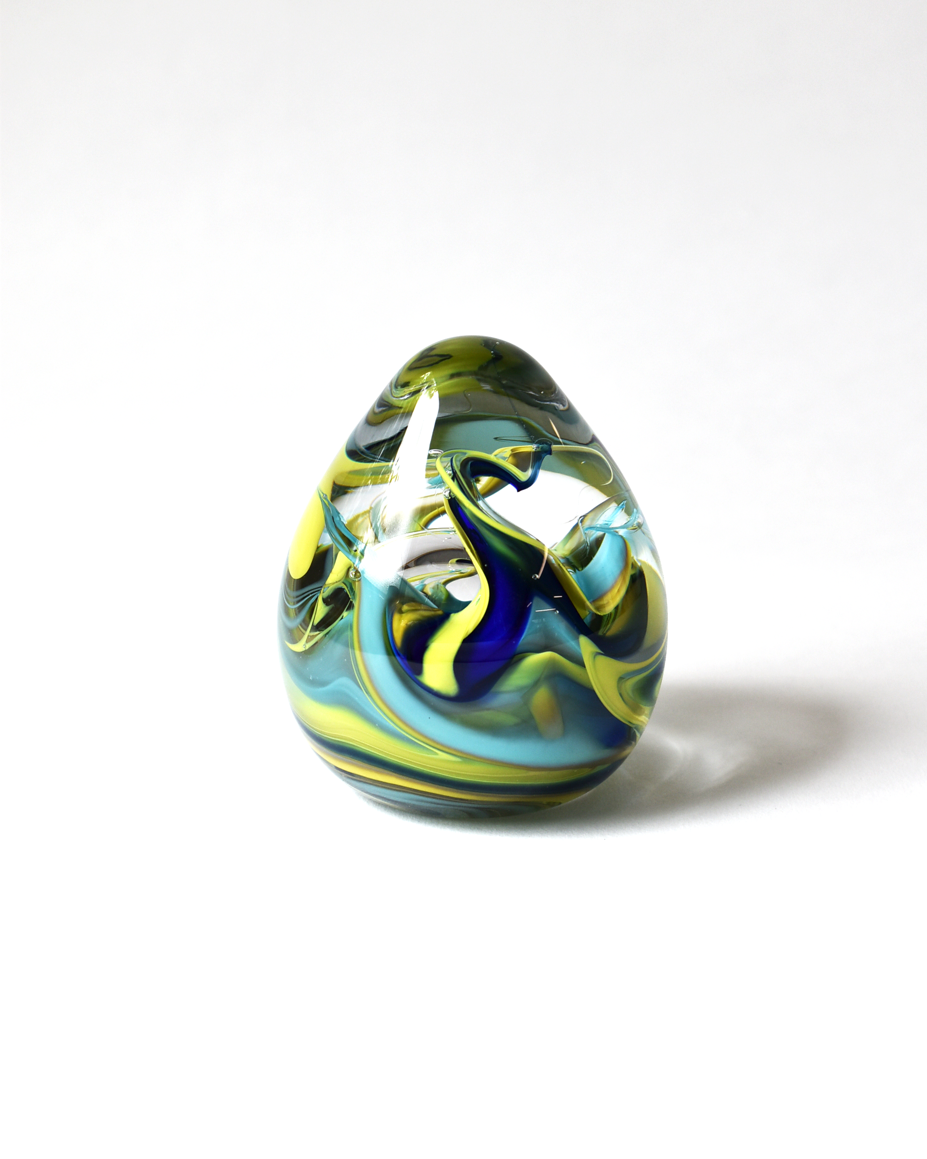 Aqua & Green 'English Antique Glass' Paperweight