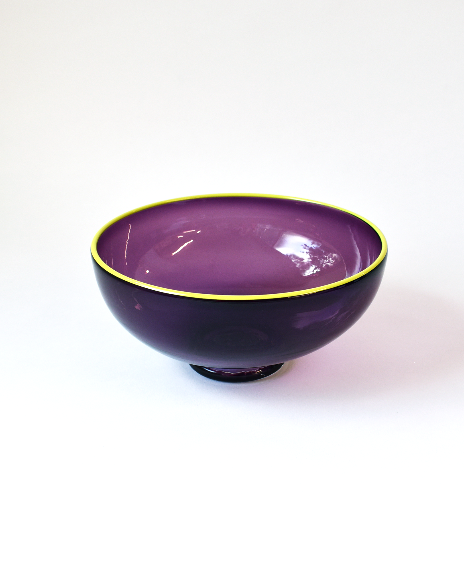 Purple & Green 'Zest Bowl'