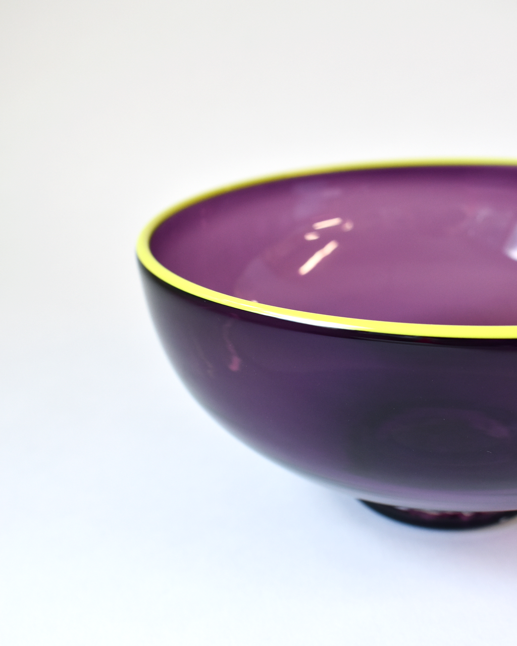 Purple & Green 'Zest Bowl'