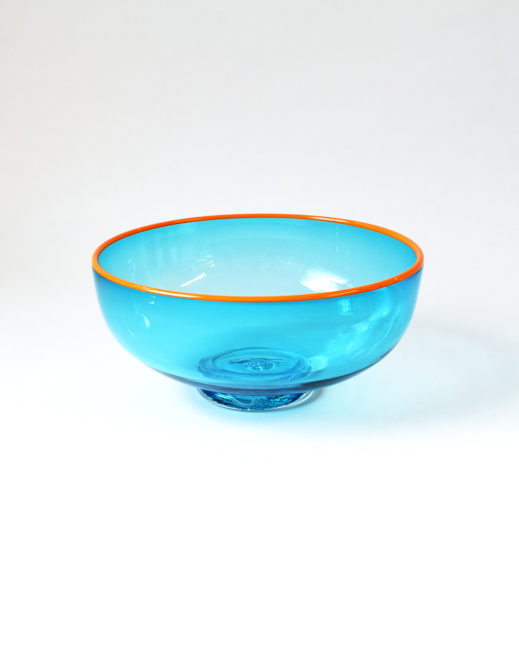 Aqua & Orange 'Zest Bowl'