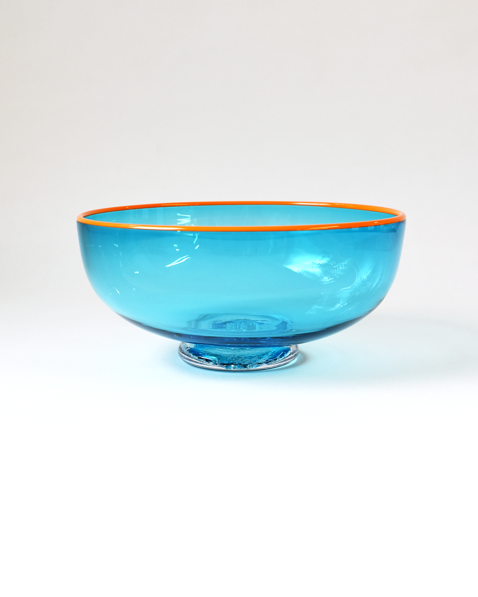 Aqua & Orange 'Zest Bowl'
