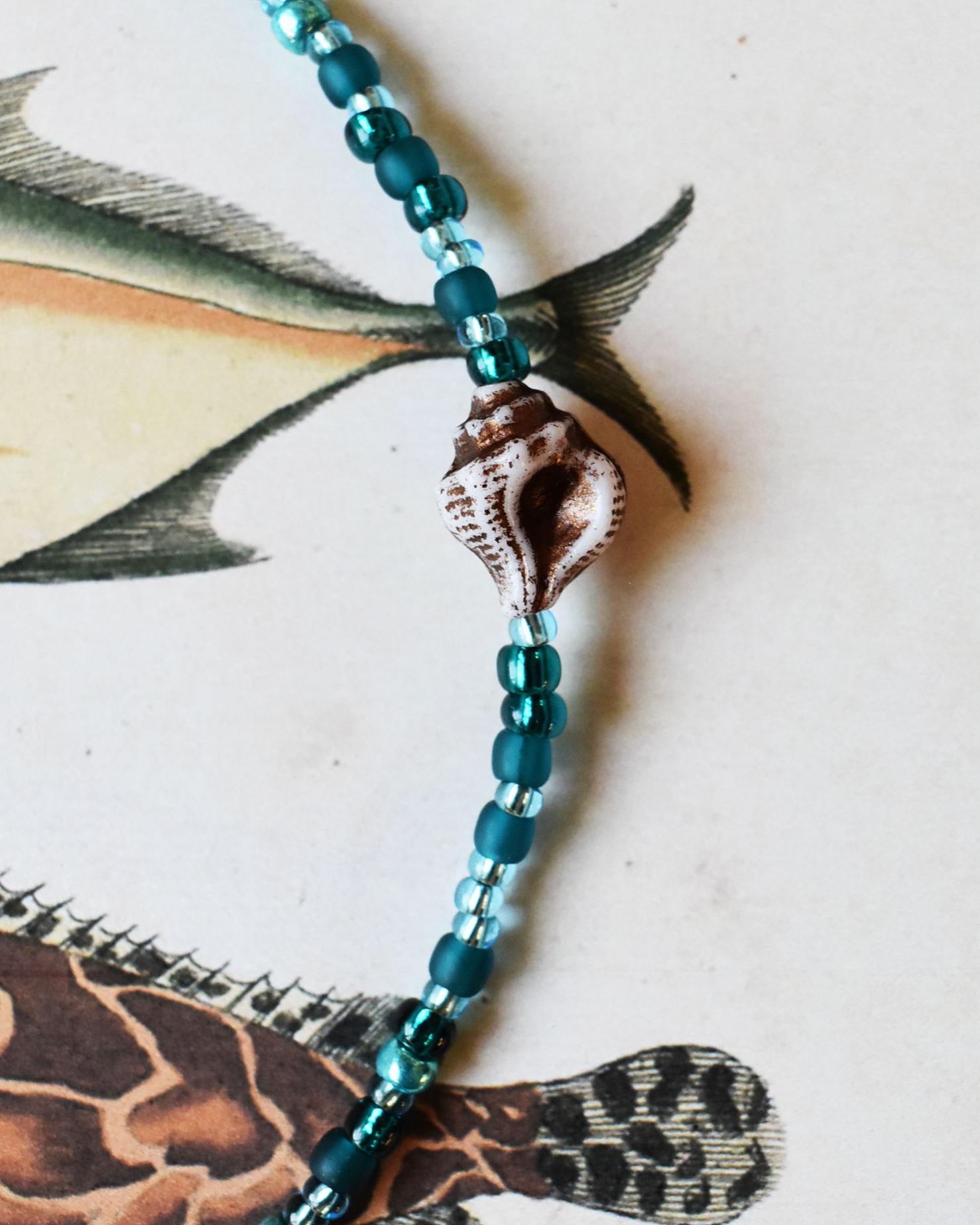 'Summer Shore' Bead Necklace