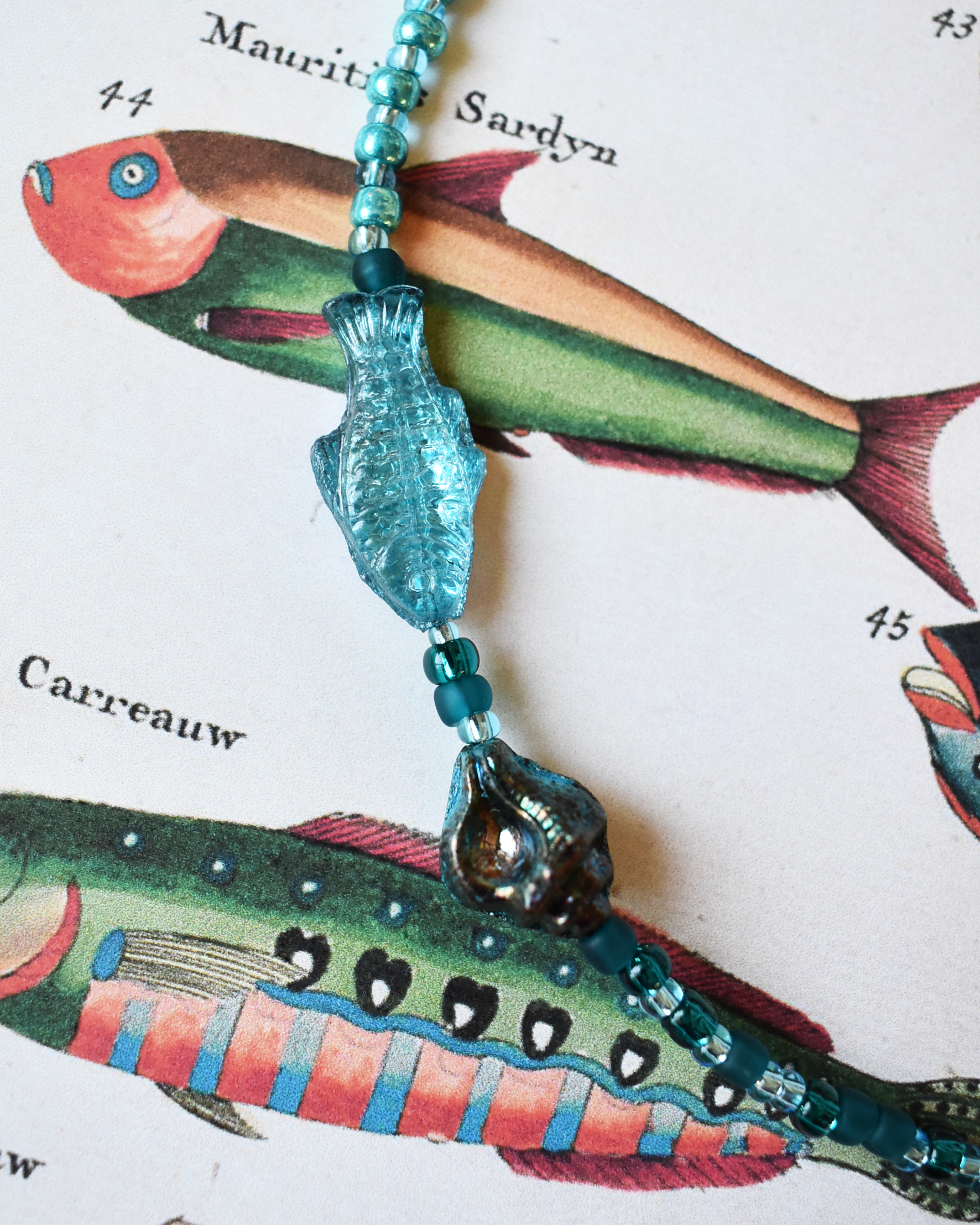 'Summer Shore' Bead Necklace