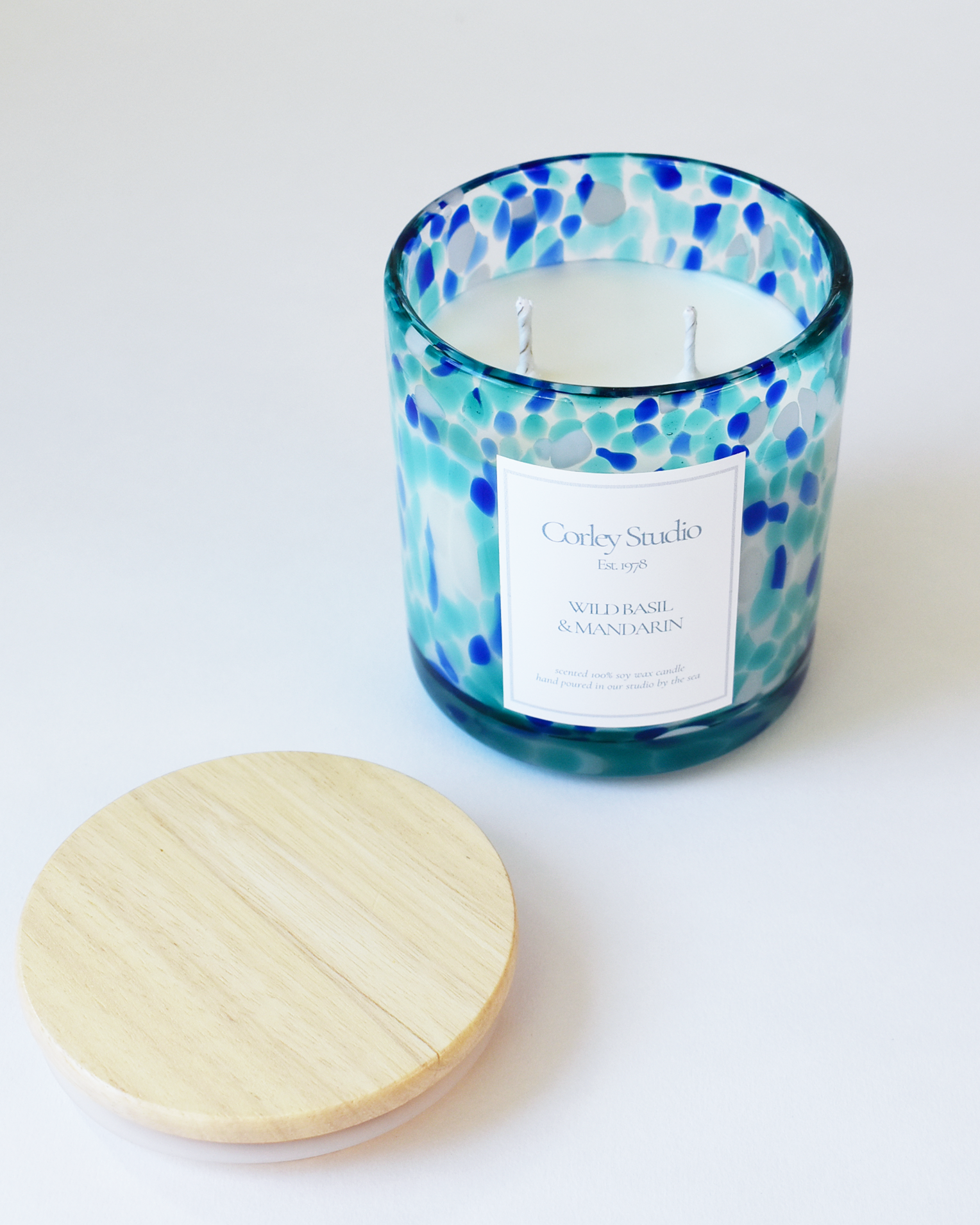 Wild Basil & Mandarin Candle (Large)