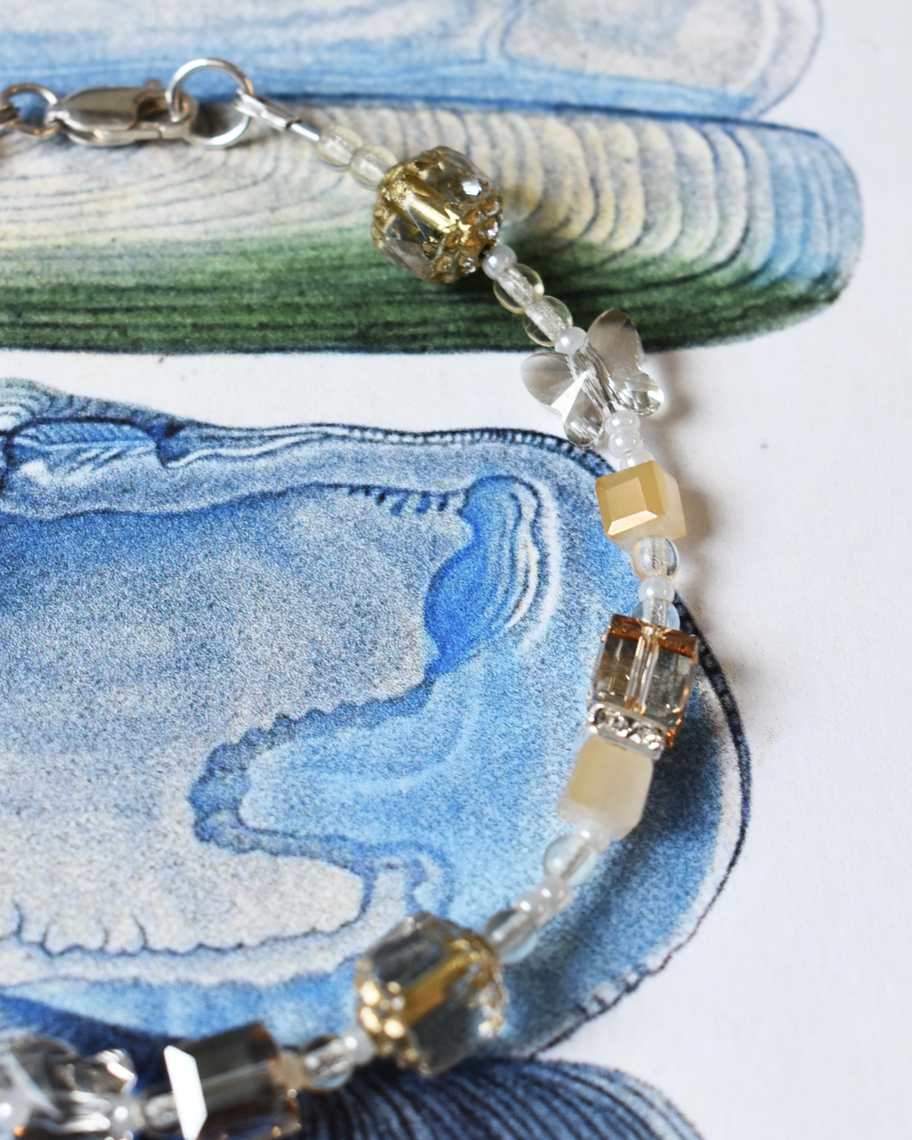 'Golden Glow' Crystal Bracelet
