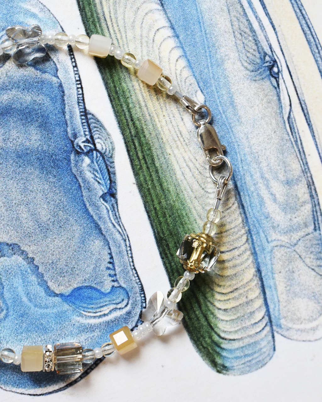 'Golden Glow' Crystal Bracelet