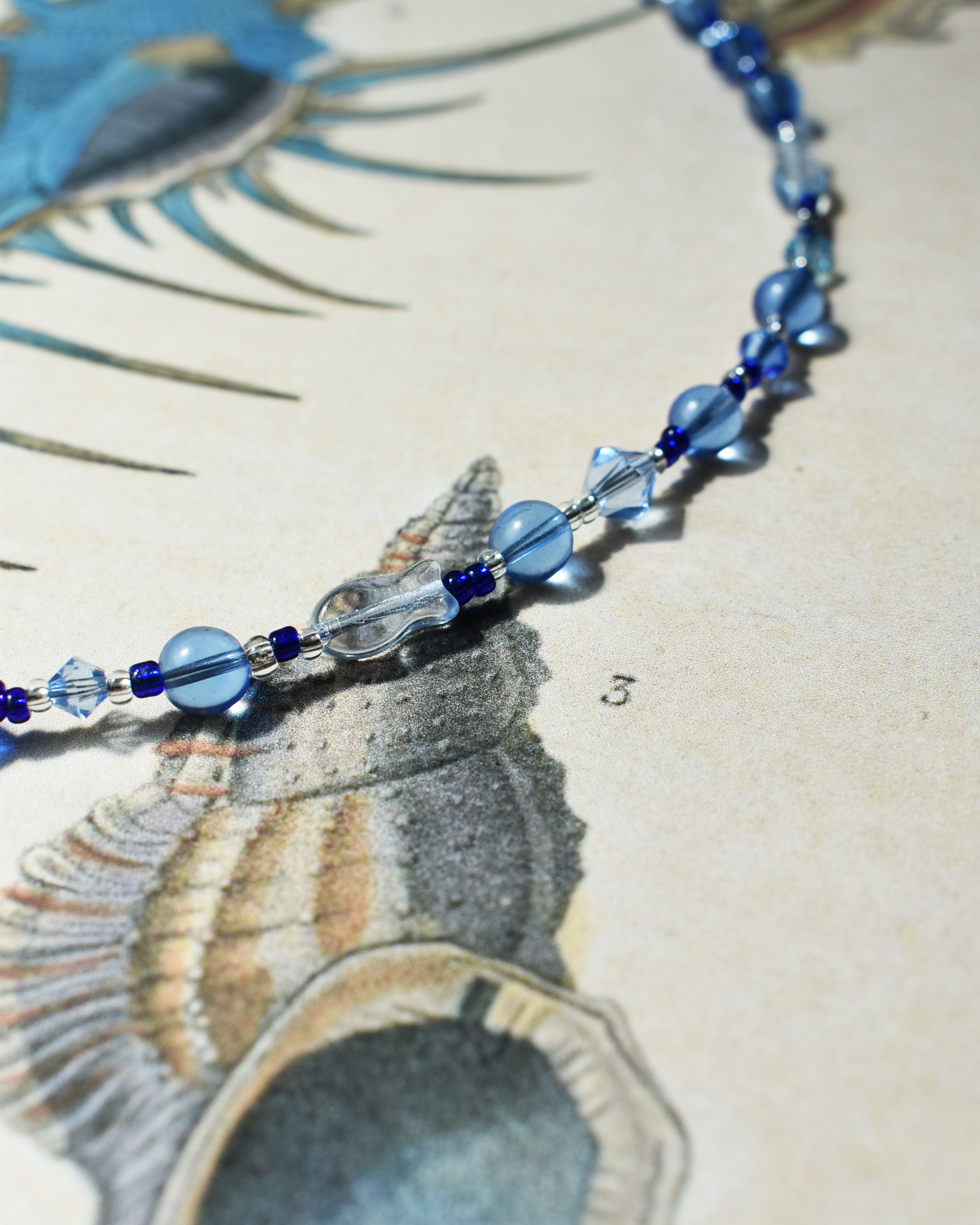 'Tidal Light' Bead Necklace