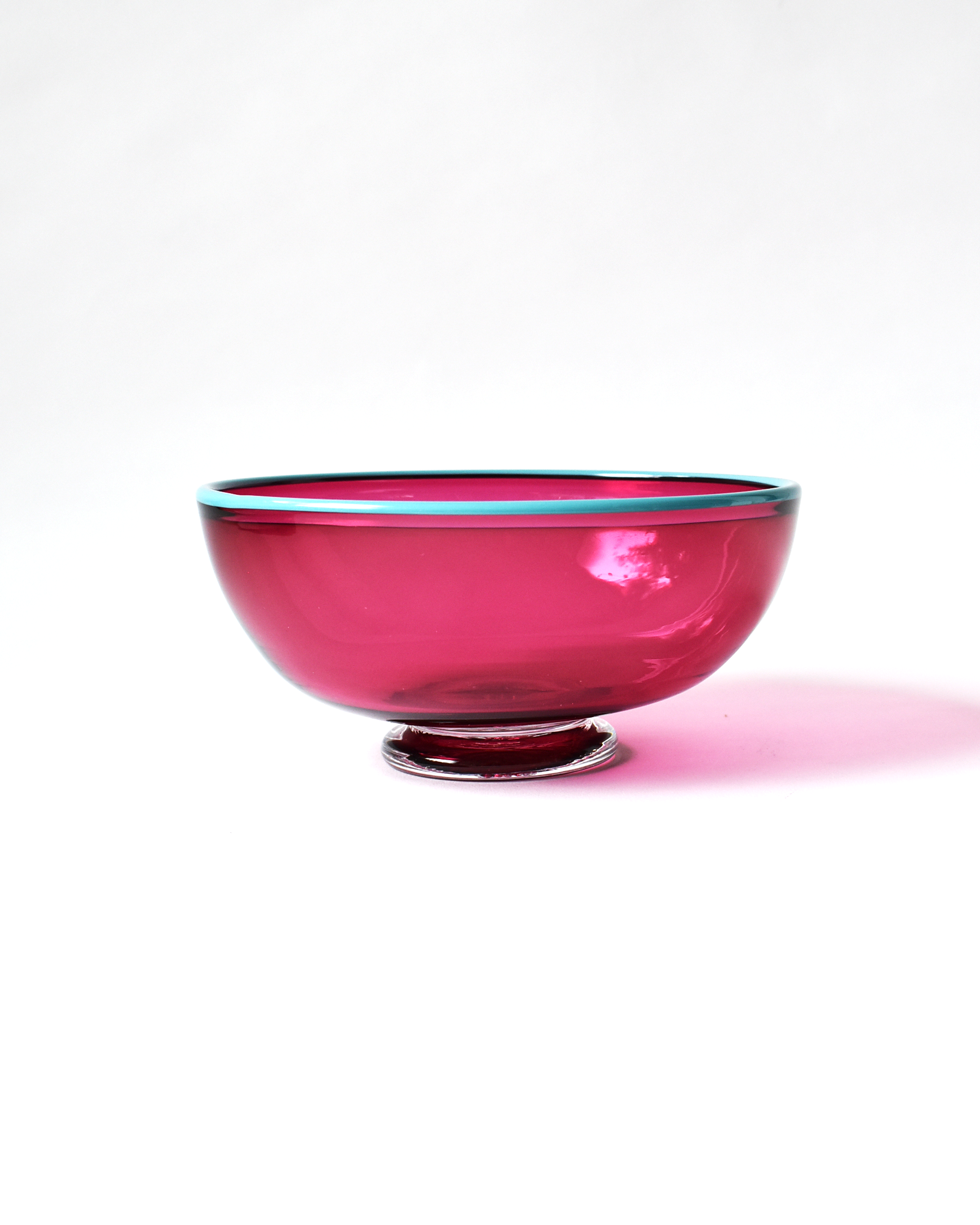 Pink & Aqua 'Zest Bowl'
