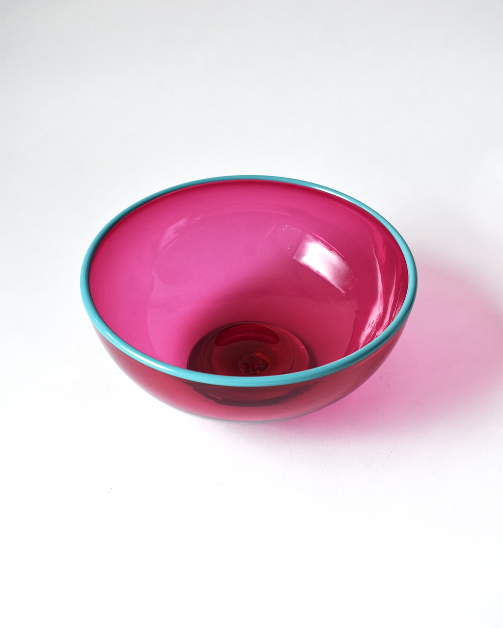 Pink & Aqua 'Zest Bowl'