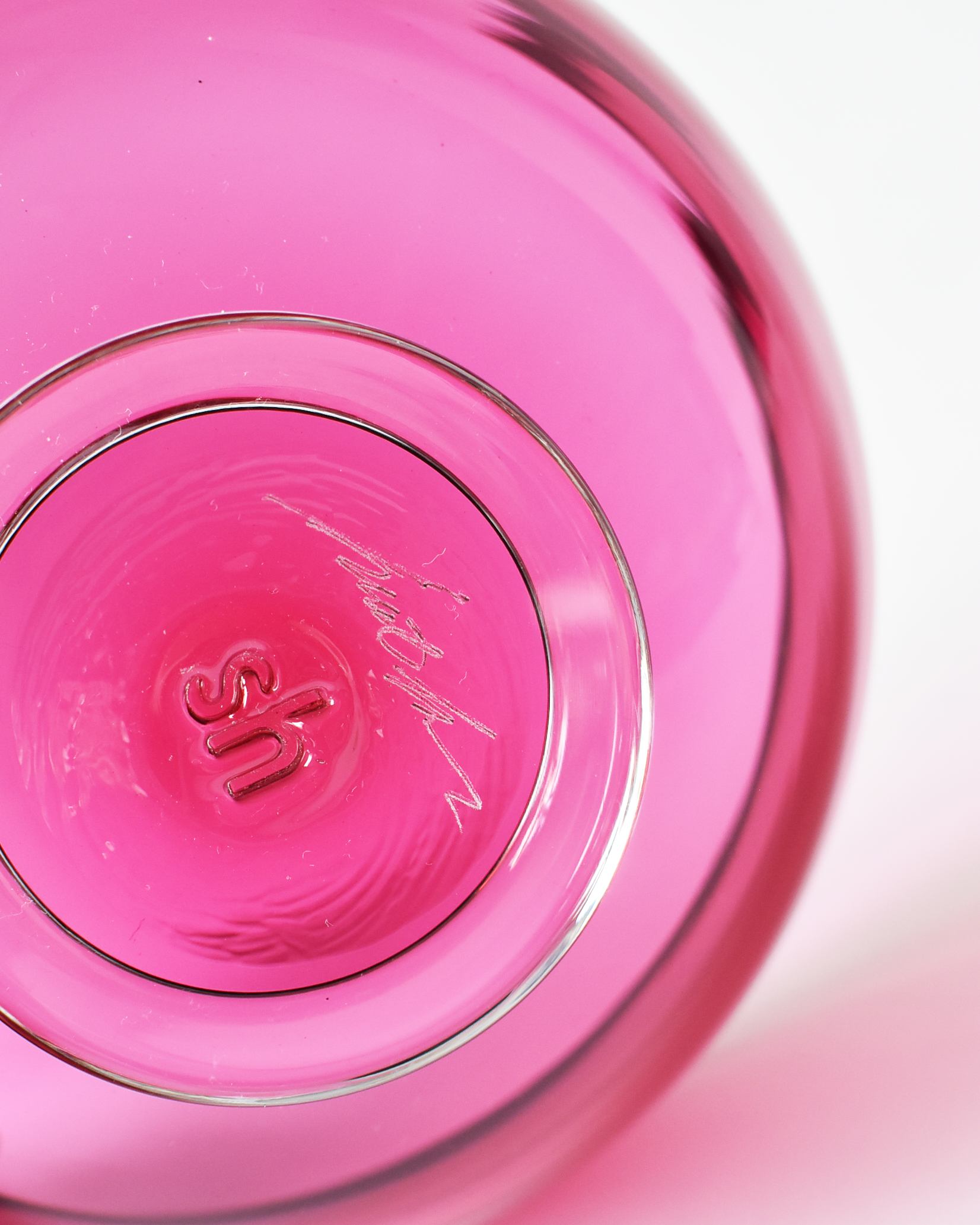 Pink & Aqua 'Zest Bowl'