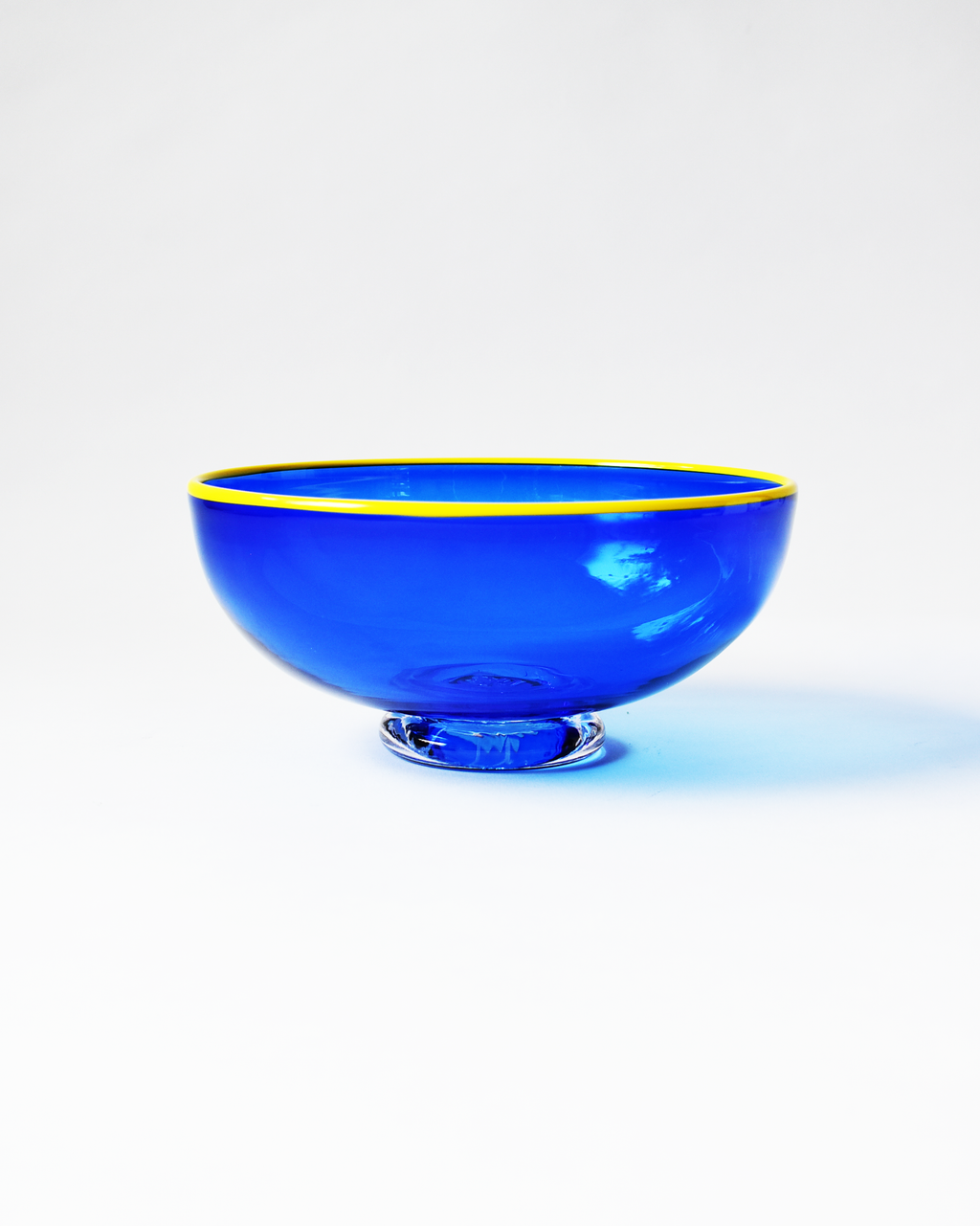 Cobalt Blue & Yellow 'Zest Bowl'