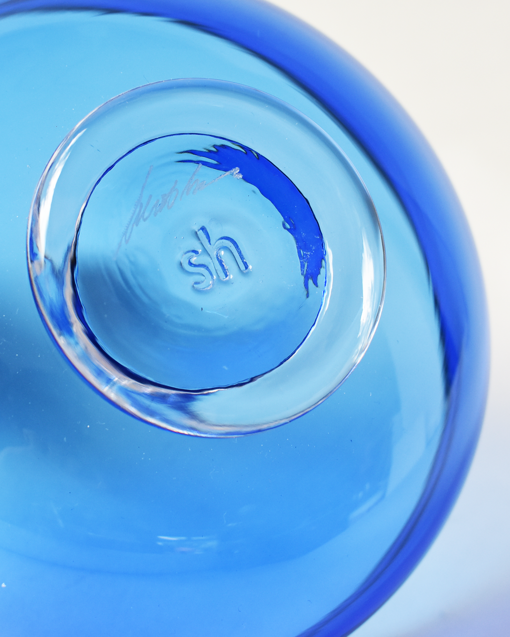 Cobalt Blue & Yellow 'Zest Bowl'