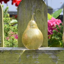 Load image into Gallery viewer, Golden Glass Pear - Corley Studio Shop
