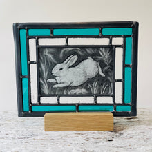 Load image into Gallery viewer, &quot;Rabbit&quot; - Stained Glass Panel
