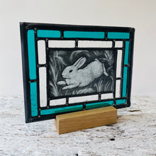 Load image into Gallery viewer, &quot;Rabbit&quot; - Stained Glass Panel
