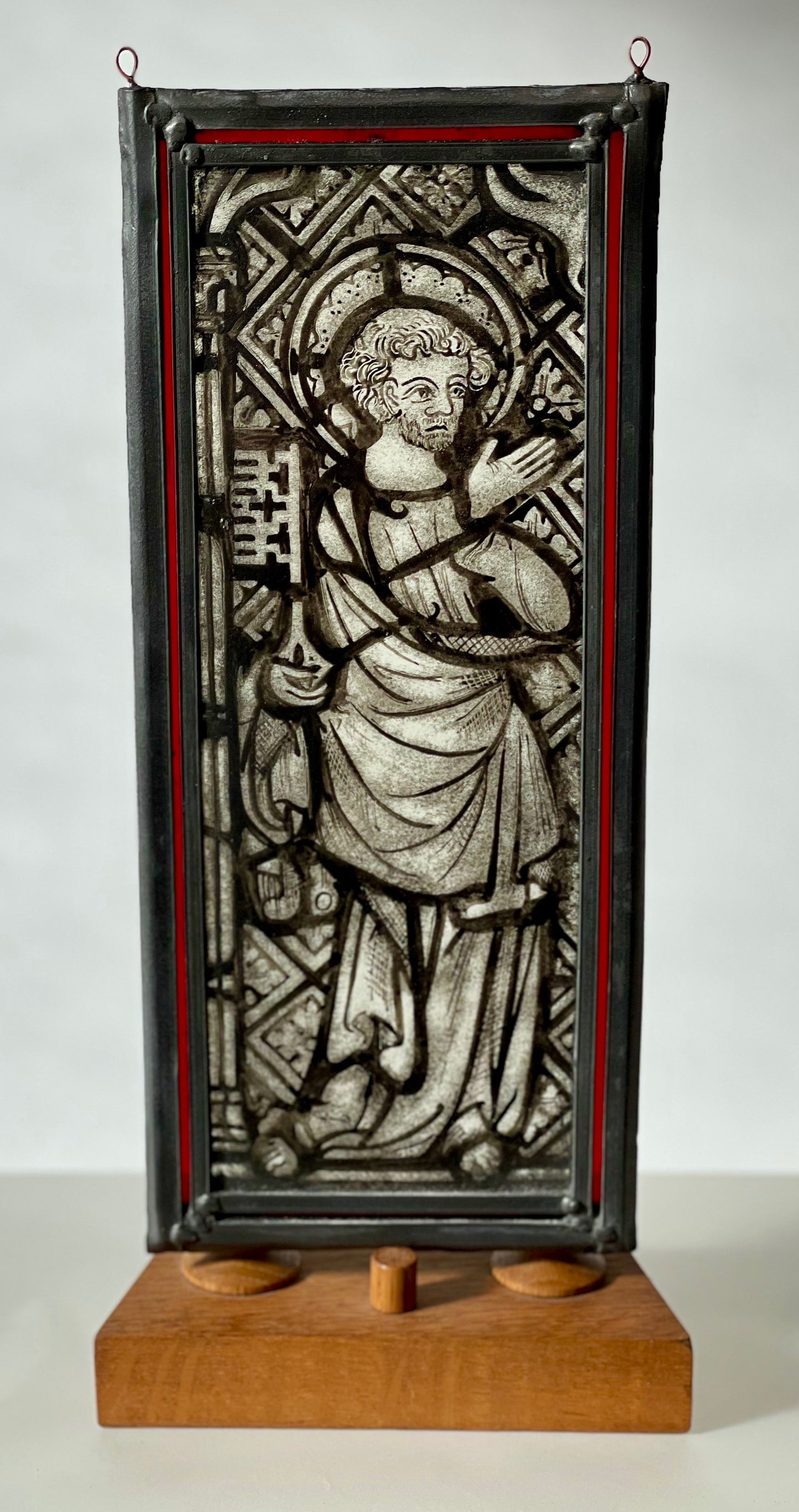 "St Peters" - Stained Glass Leaded Panel