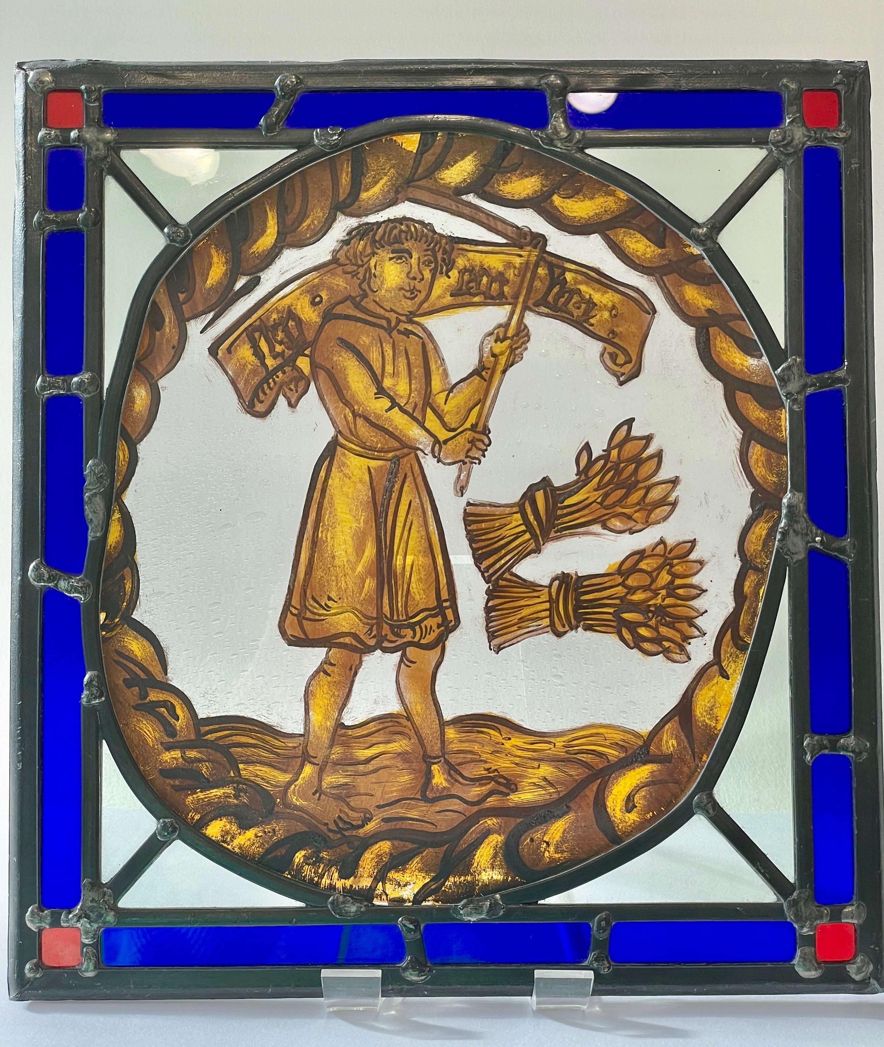 Harvest - Stained Glass Panel - Corley Studio Shop