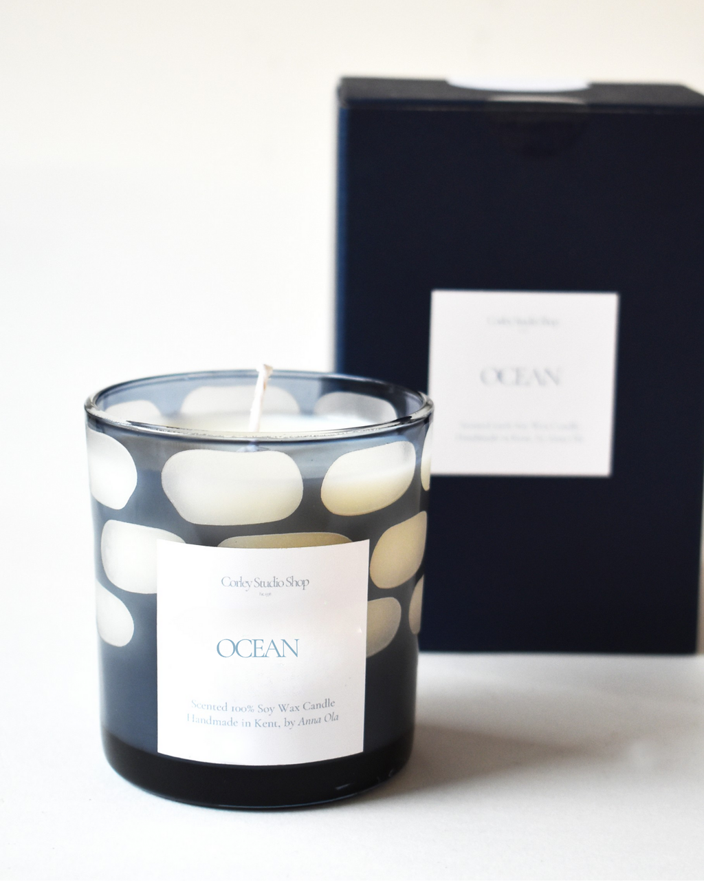 'Ocean' Modern Haze Candle