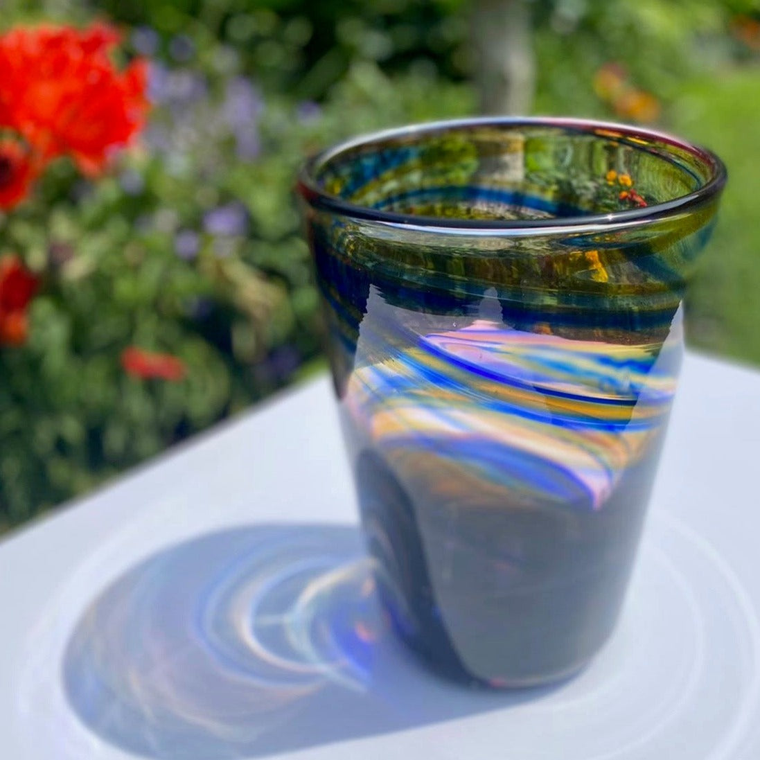 Summer Haze Glass Vase - Corley Studio Shop
