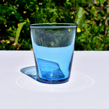 Load image into Gallery viewer, Blue Tumbler Glass
