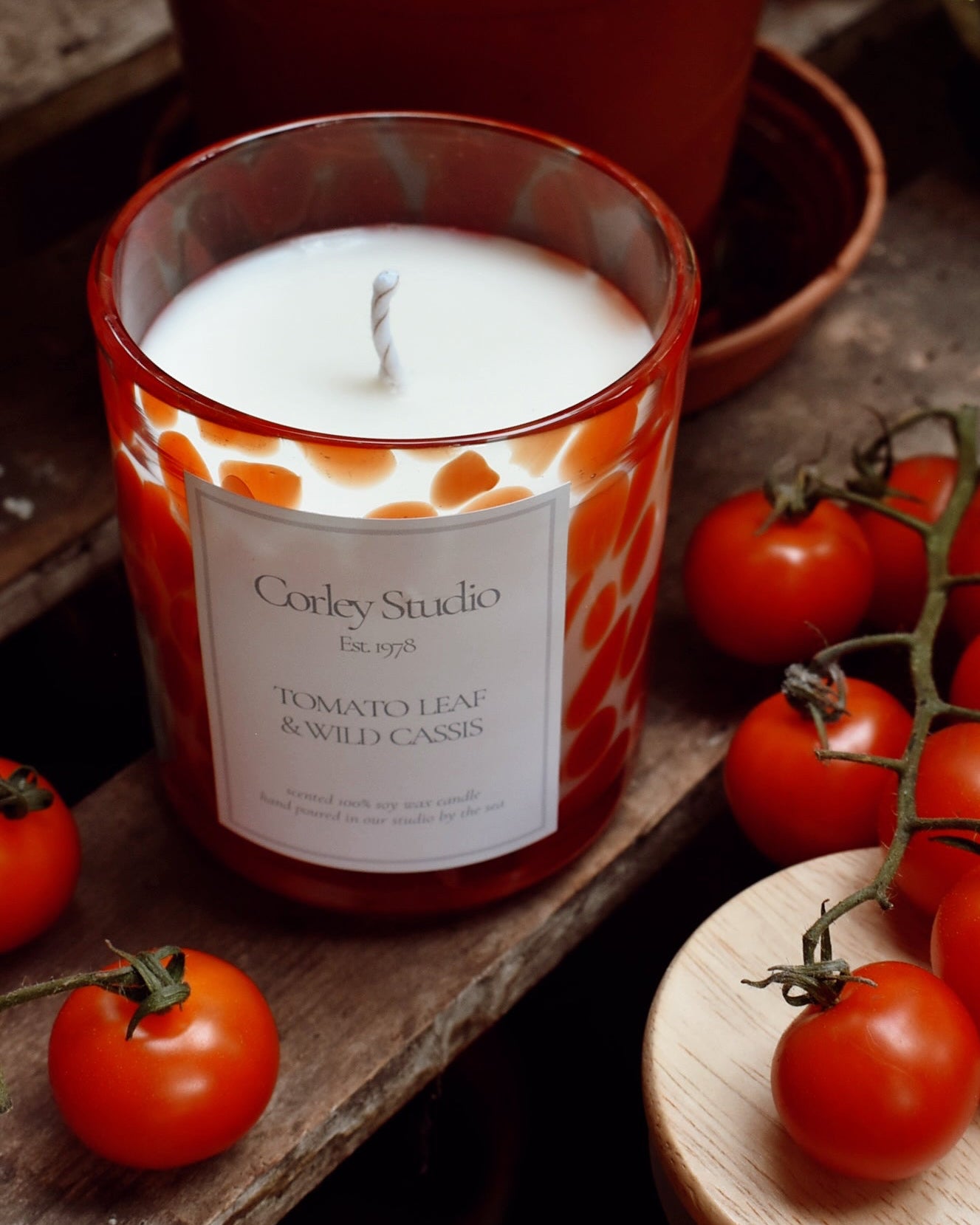 Tomato Leaf & Wild Cassis Candle (Limited Edition for Summer)