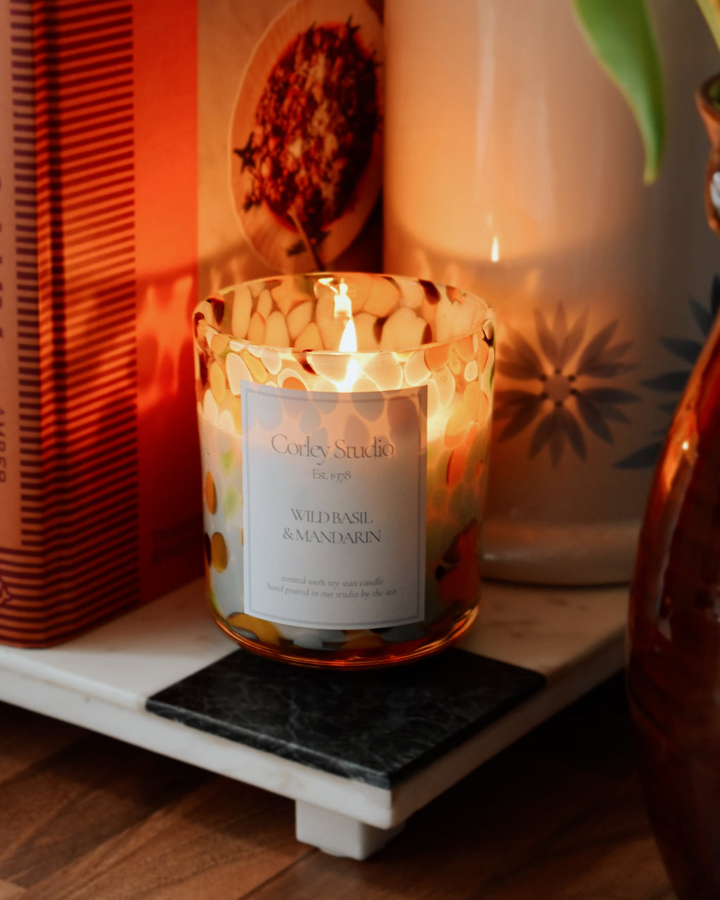 Wild Basil & Mandarin Candle (Small)