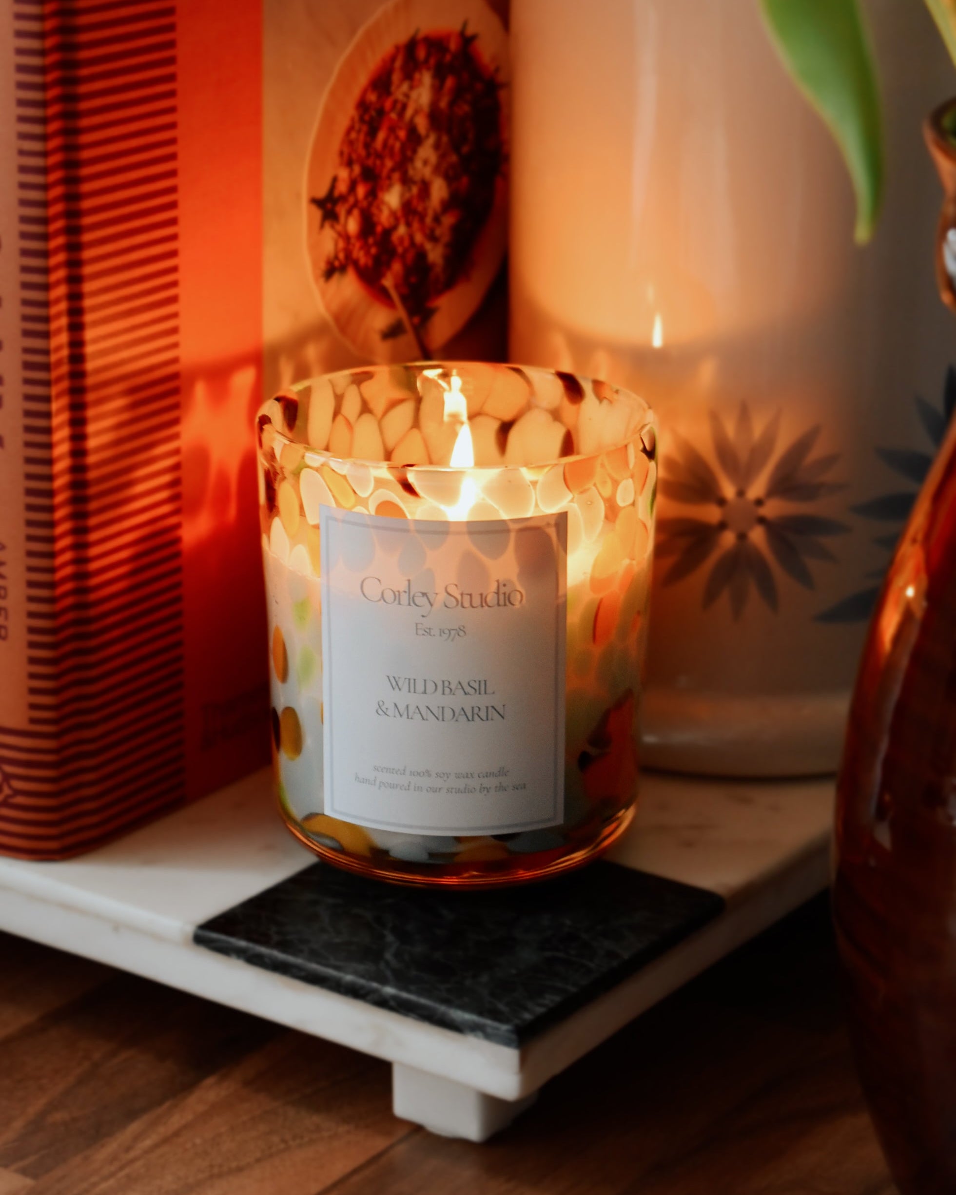 Wild Basil & Mandarin Candle (Small)