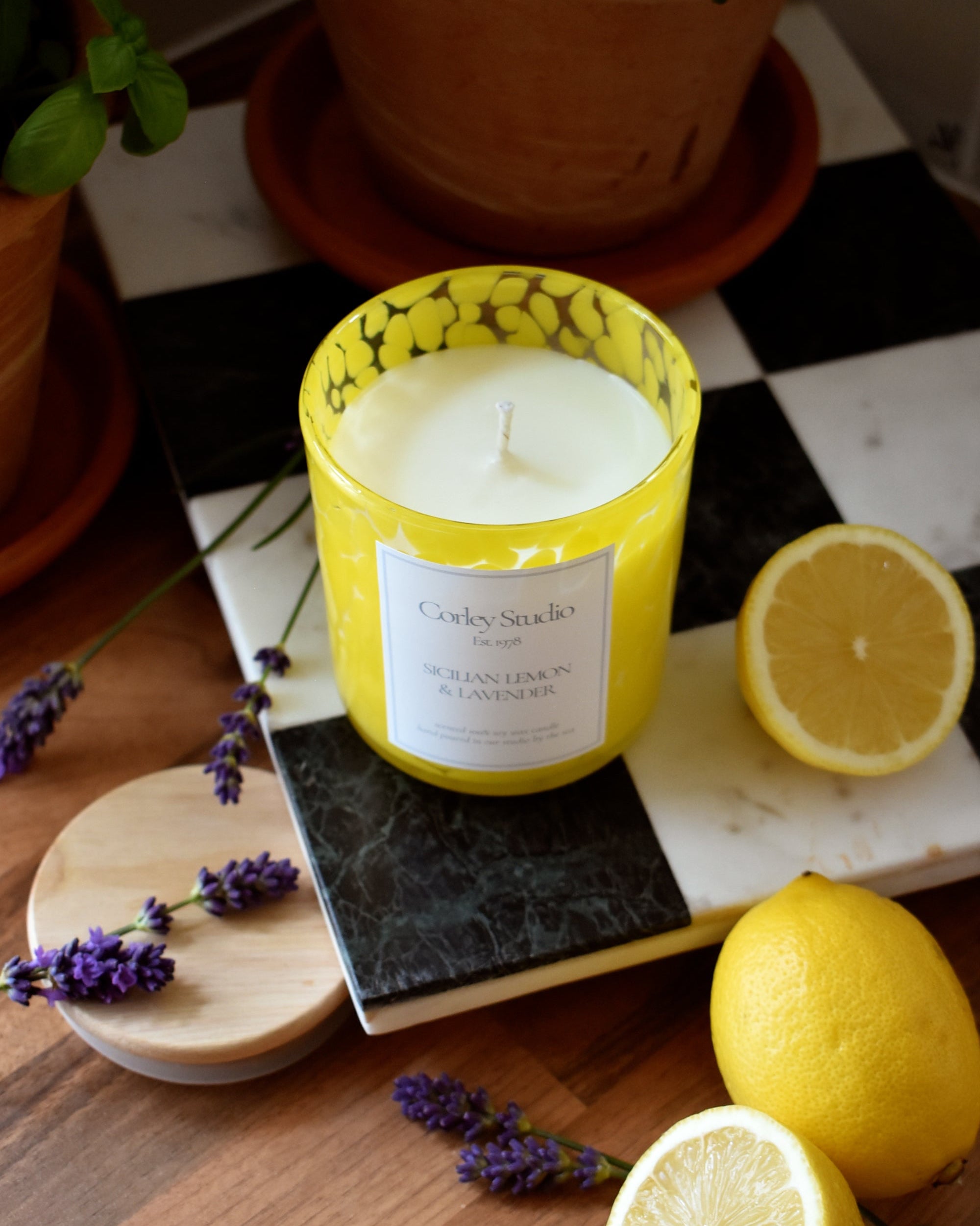 Sicilian Lemon & Lavender Candle (Limited Edition for Summer)