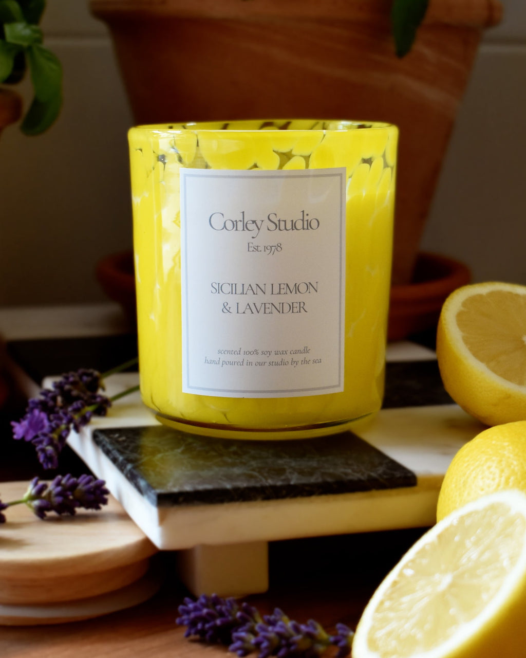 Sicilian Lemon & Lavender Candle (Limited Edition for Summer)