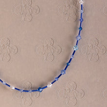 Load image into Gallery viewer, Blue Toned Crystal Necklace
