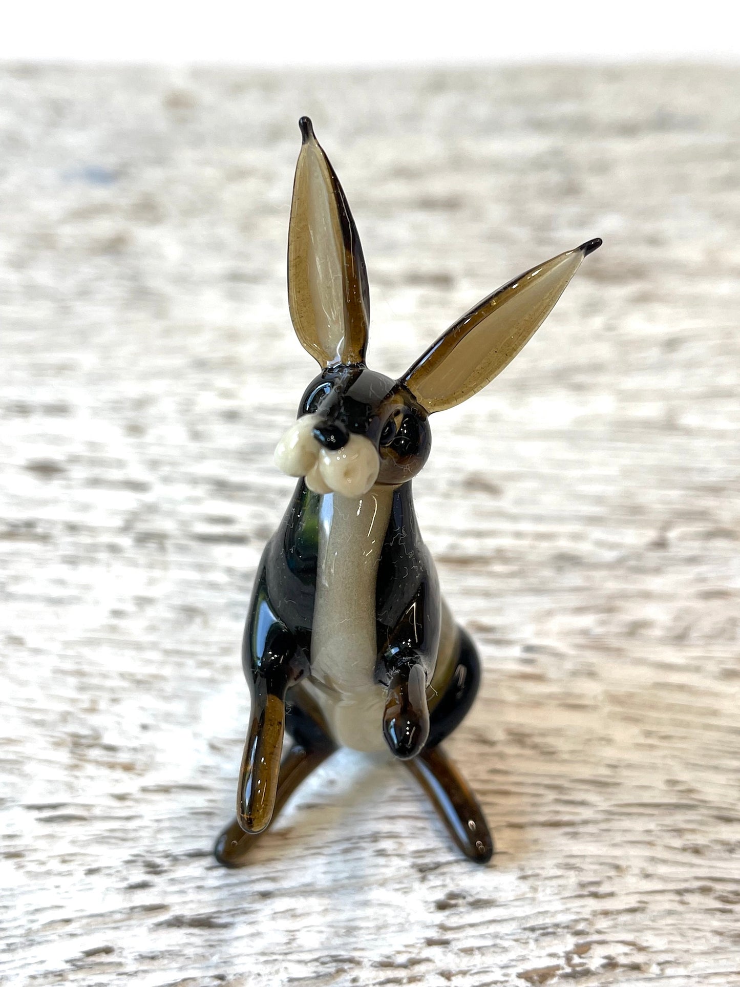 Standing Glass Hare - Corley Studio Shop