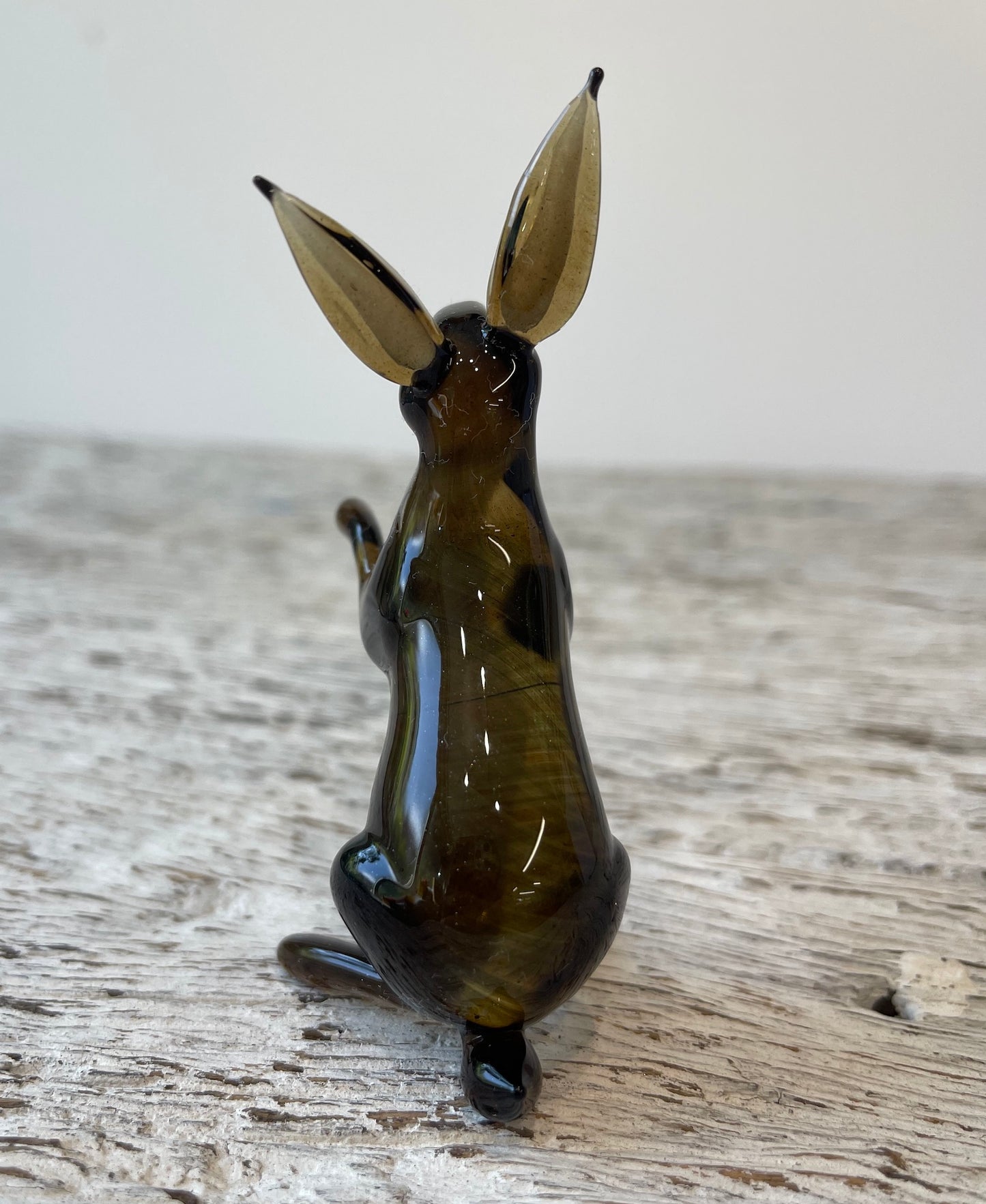 Standing Glass Hare - Corley Studio Shop