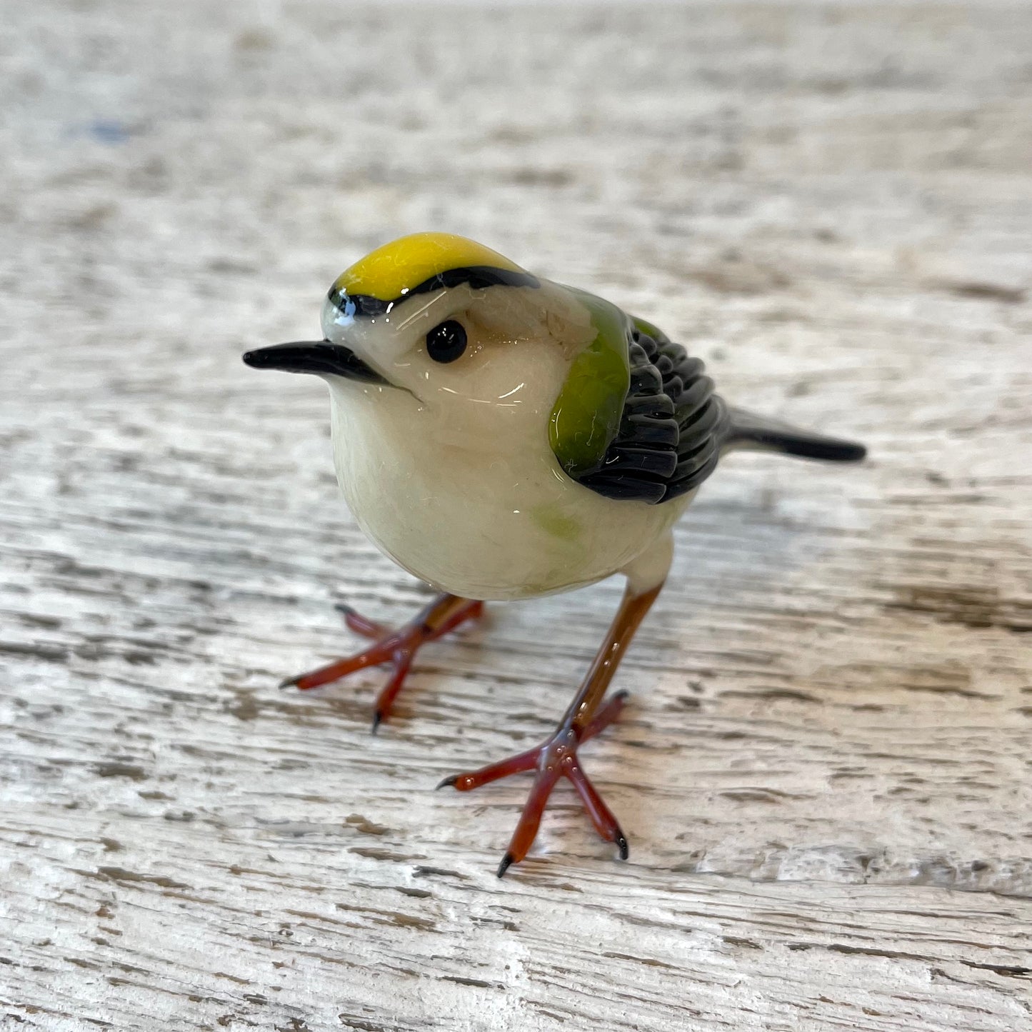 Glass Goldcrest - Corley Studio Shop