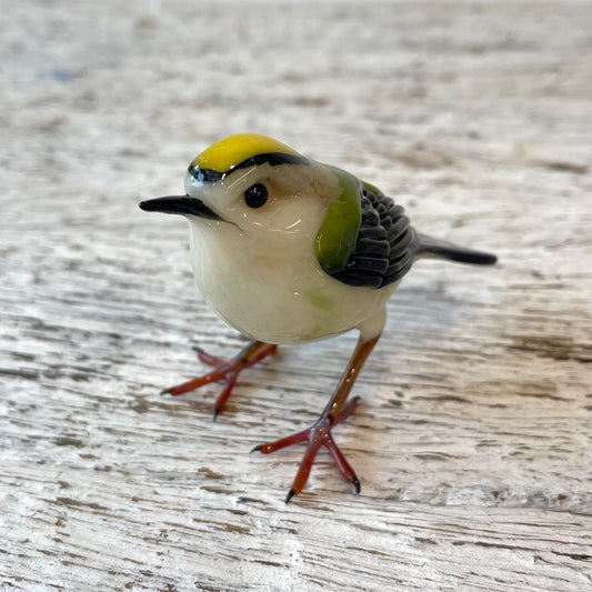 Glass Goldcrest - Corley Studio Shop