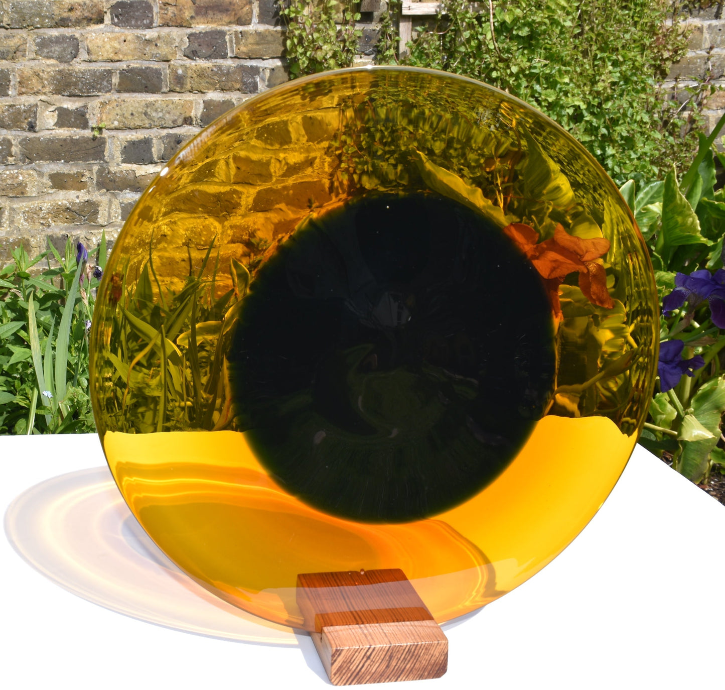 Crown Glass Bullion - Amber - Corley Studio Shop