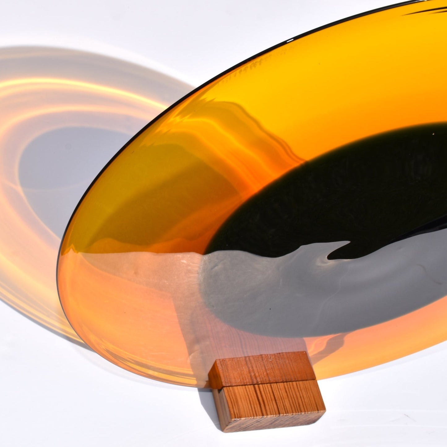 Crown Glass Bullion - Amber - Corley Studio Shop